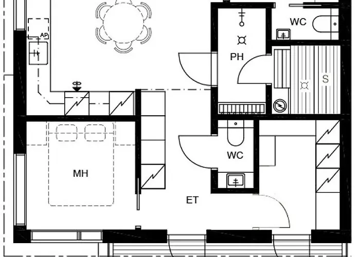 Levin Lyhty Bea For 3 Guests And Bella For 6 Guests By Hilla アパート レヴィ